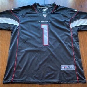 Nike Men's Black NFL Kyler Murray Cardinals Shirt #1 Size XL
